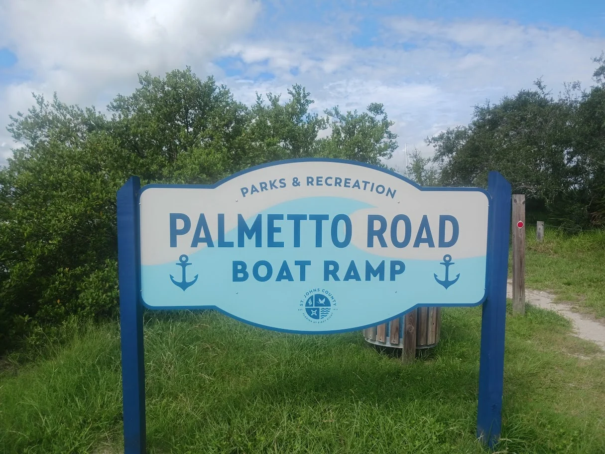 boat ramp along intracoastal waterway, palmetto road